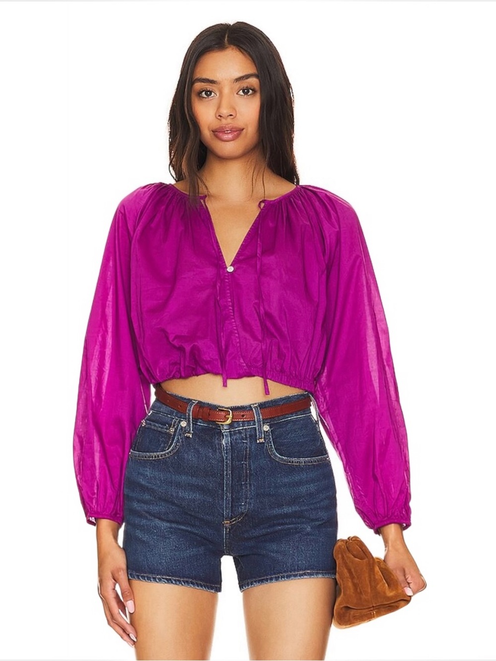 NEW NWT Rails Katia Top in Berry Size Medium